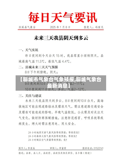 【聊城市气象台气象预报,聊城气象台最新消息】-第2张图片