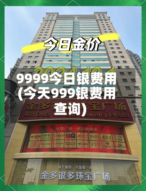9999今日银费用(今天999银费用查询)-第2张图片