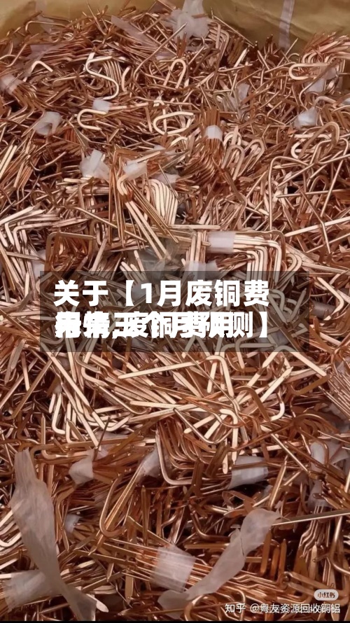 关于【1月废铜费用行情,废铜费用未来三个月预测】-第2张图片
