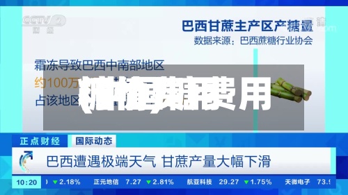 糖价费用(中国糖费用行情)-第3张图片