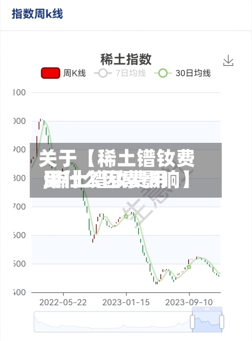关于【稀土镨钕费用,稀土镨钕费用受什么因素影响】
