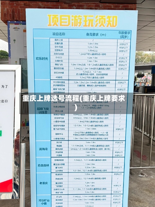 重庆上牌选号流程(重庆上牌要求)-第3张图片