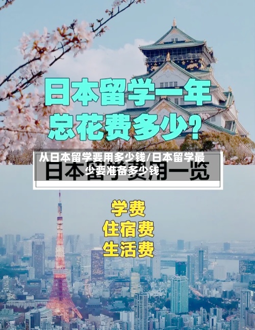 从日本留学要用多少钱/日本留学最少要准备多少钱