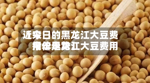 近来【今日的黑龙江大豆费用今年黑龙江大豆费用报价走势】-第3张图片
