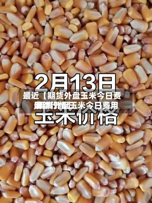 最近【期货外盘玉米今日费用,期货外盘玉米今日费用最新行情】-第3张图片