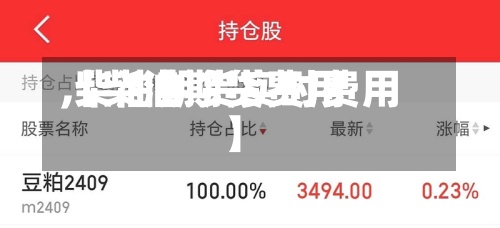【柴油期货费用,柴油期货实时费用】-第3张图片