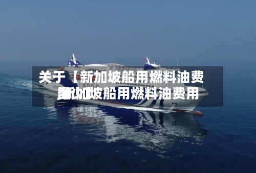 关于【新加坡船用燃料油费用,新加坡船用燃料油费用多少】-第2张图片