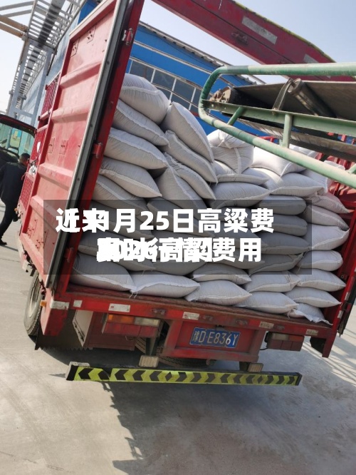 近来【11月25日高粱费用2026高粱费用实时行情】