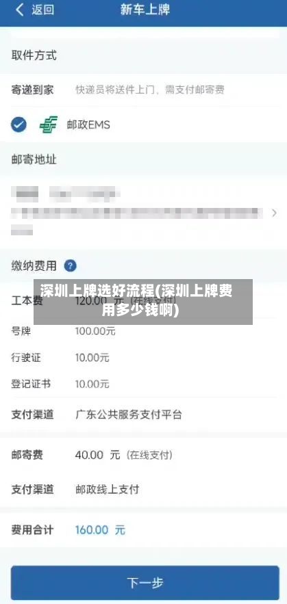 深圳上牌选好流程(深圳上牌费用多少钱啊)-第3张图片