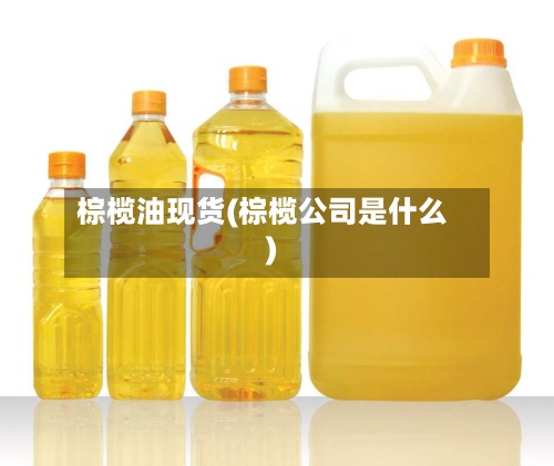 棕榄油现货(棕榄公司是什么)