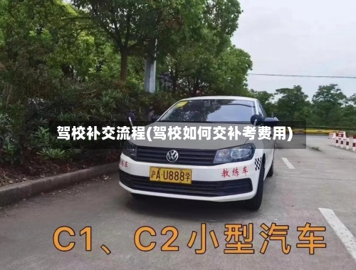 驾校补交流程(驾校如何交补考费用)-第2张图片
