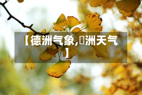 【德洲气象,徳洲天气】-第2张图片