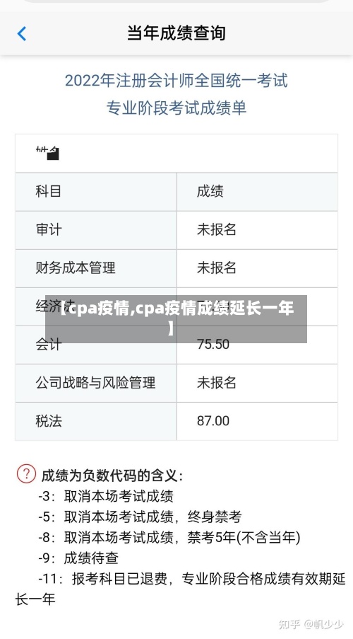 【cpa疫情,cpa疫情成绩延长一年】-第3张图片
