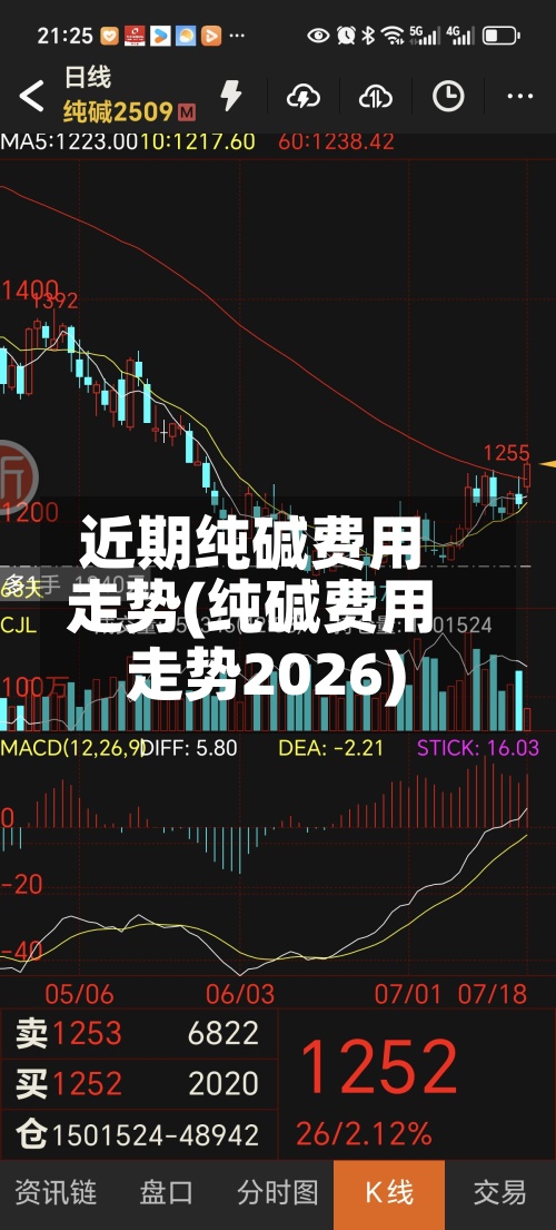 近期纯碱费用走势(纯碱费用走势2026)-第2张图片