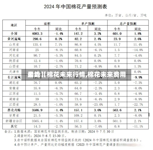 最近【棉花未来行情,棉花未来费用走势】-第2张图片
