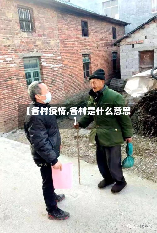 【各村疫情,各村是什么意思】