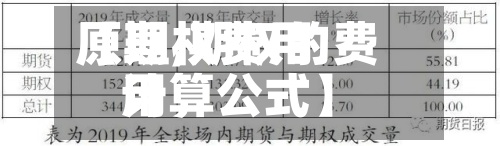 【期权费用原理,期权的费用计算公式】-第2张图片