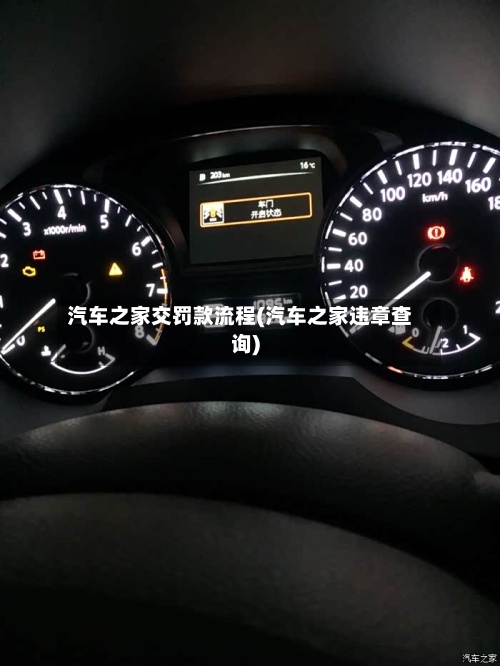 汽车之家交罚款流程(汽车之家违章查询)-第3张图片