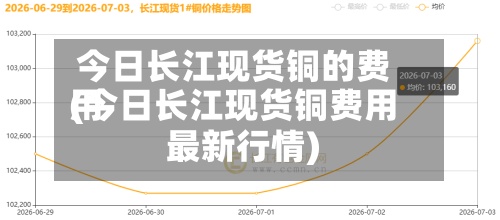 今日长江现货铜的费用(今日长江现货铜费用最新行情)-第2张图片