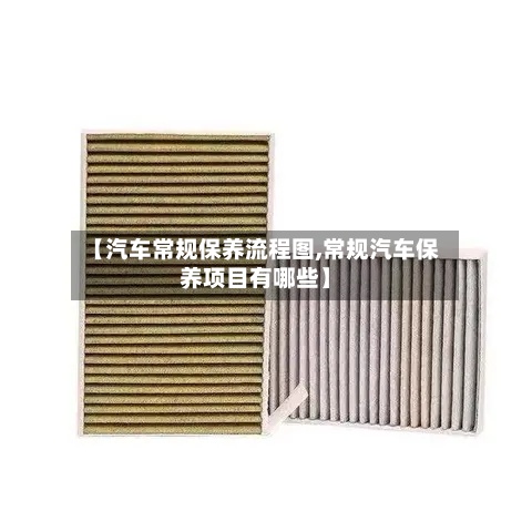 【汽车常规保养流程图,常规汽车保养项目有哪些】-第2张图片