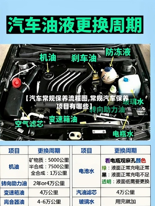 【汽车常规保养流程图,常规汽车保养项目有哪些】-第3张图片