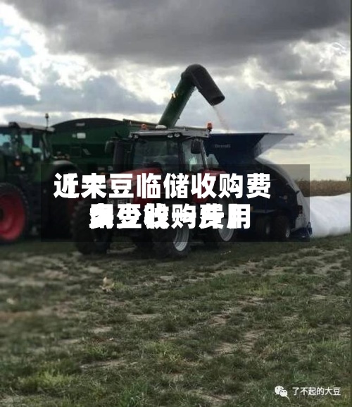近来
【大豆临储收购费用
大豆收购费用
多少钱一斤】-第2张图片