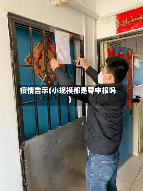 疫情告示(小规模都是零申报吗)-第3张图片