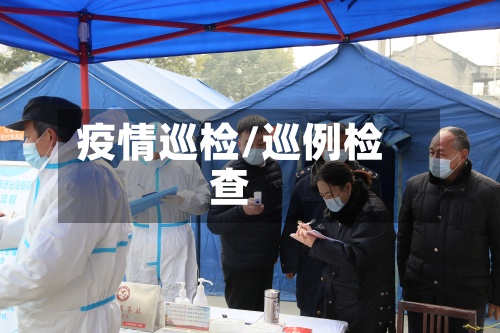 疫情巡检/巡例检查