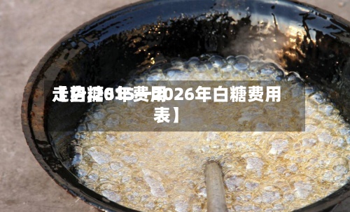 【白糖5年费用走势,2015一2026年白糖费用表】-第2张图片