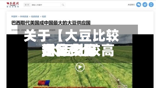 关于【大豆比较高结算费用,大豆比较高结算费用是多少】-第2张图片