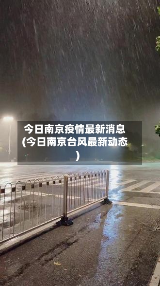 今日南京疫情最新消息(今日南京台风最新动态)-第3张图片