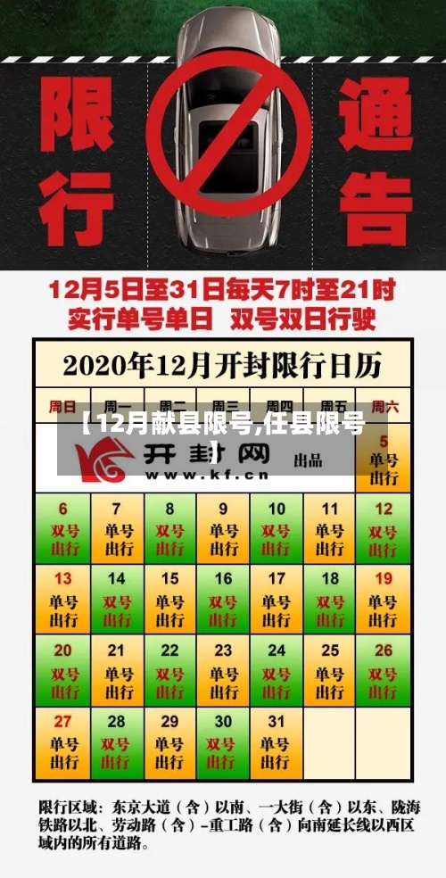 【12月献县限号,任县限号】