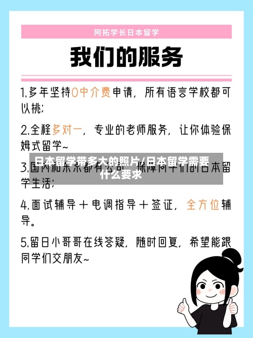 日本留学带多大的照片/日本留学需要什么要求