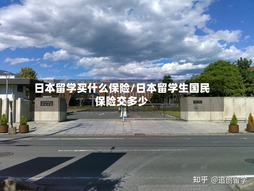 日本留学买什么保险/日本留学生国民保险交多少-第2张图片