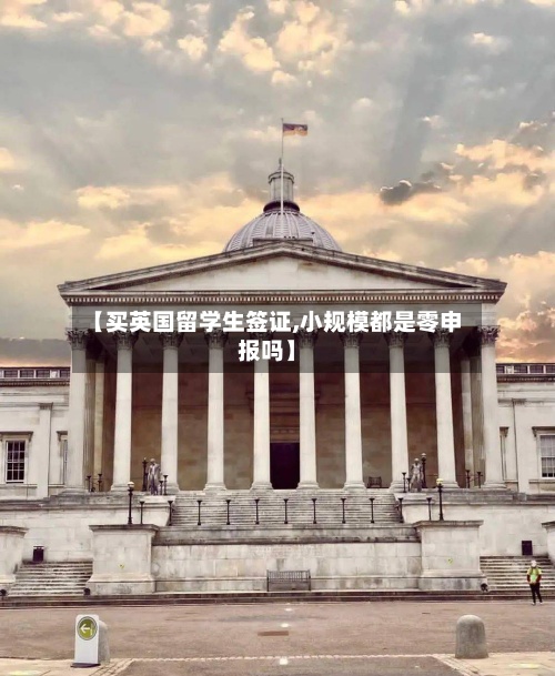 【买英国留学生签证,小规模都是零申报吗】