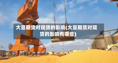 大豆期货对现货的影响(大豆期货对现货的影响有哪些)-第3张图片