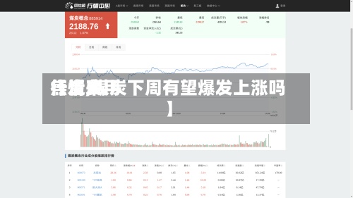 【近来焦炭费用行情,煤炭下周有望爆发上涨吗】-第2张图片