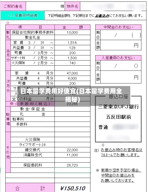日本留学费用好便宜(日本留学费用全揭秘)