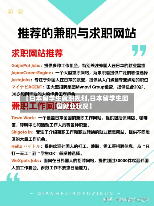 【日本留学生就职规划,日本留学生回国就业状况】-第2张图片