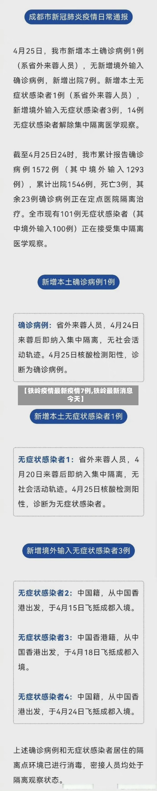 【铁岭疫情最新疫情7例,铁岭最新消息今天】-第2张图片