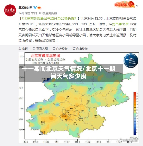 十一期间北京天气情况/北京十一期间天气多少度