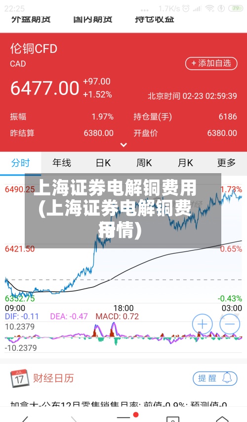上海证券电解铜费用(上海证券电解铜费用行情)