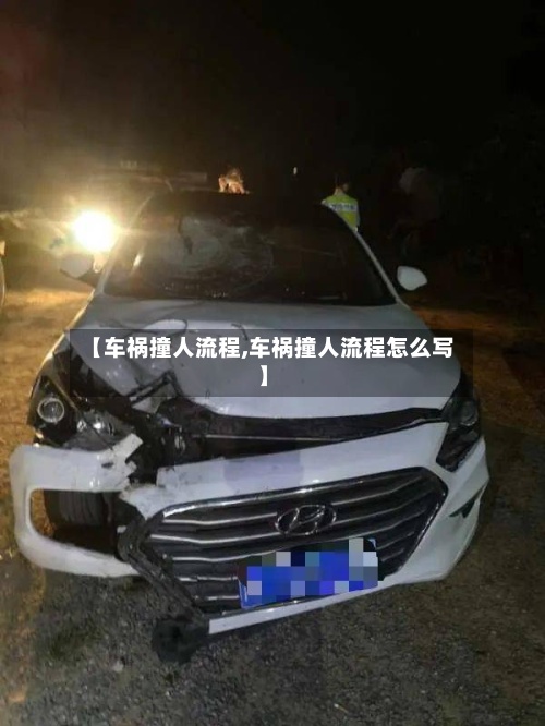 【车祸撞人流程,车祸撞人流程怎么写】