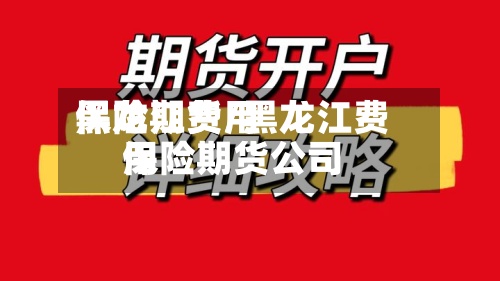 黑龙江费用保险期货/黑龙江费用保险期货公司