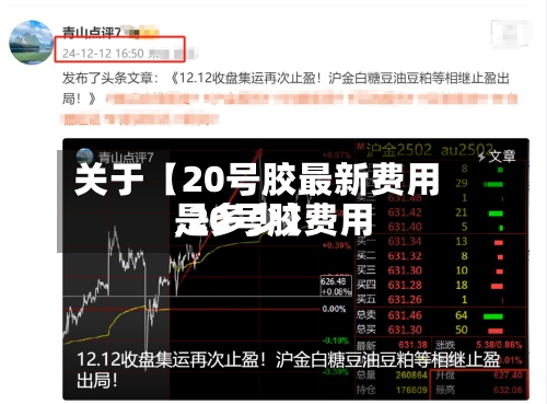关于【20号胶最新费用
,20号胶费用
是多少】-第2张图片